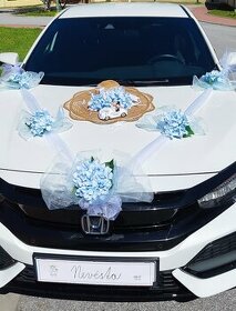 Svatební dekorace na auto - 1