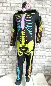Kostým Skeleton Colors + čelenka