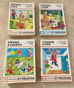 Čtyřlístky 125 - 178 (1985-1990) neluštěné