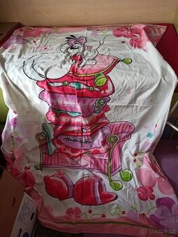 Povlečení na velkou postel Diddl-Princezna na hrášku