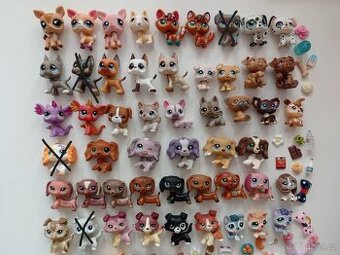 Littlest petshop sbírka psy pejsci koloušci lišky a jiné