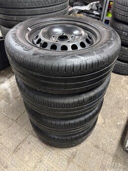Sada kol 5X112R15, letní pneu Continental 195/65R15