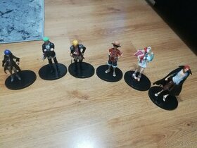 One Piece anime figurky - 6 kusů