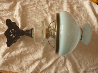petrolejová lampa retro petrolejka 46 cm cylindr stínítko