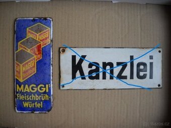 Smaltová cedulka