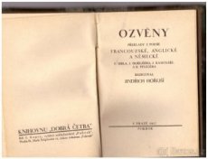 Jak rok běží, Ozvěny ( r. 1930 a 1927) - 1
