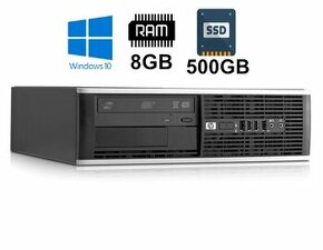 HP Compaq 6200 Pro/8GB RAM/i3 2120 /480GB SSD/Win 10/ Záruka