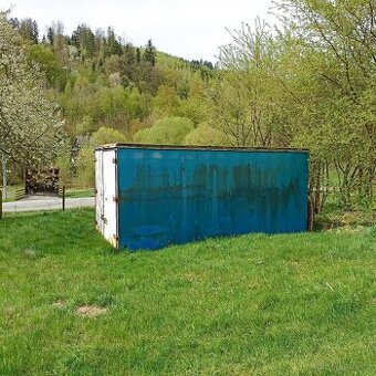 Stavební bouda - nástavba z auta