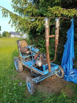 Traktor domácí výroby - 1