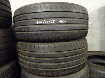 Letní pneu Goodyear, 245/45/18, 2 ks, 6 mm