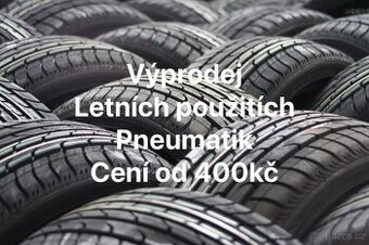 350kč pneumatiky letní a zimní do zmazaní