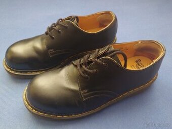 Kožené boty Dr. Martens 1461 - černá (black smooth) vel.42