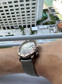Potápěčské hodinky Sinn T50, T50 zlatý bronz, kompletní sada