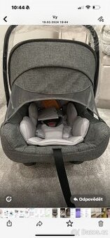 Vajíčko do auta bugaboo turtle air by nuna
