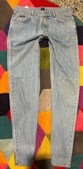 HUGO BOSS SLIM-FIT pánské džíny denim w 36 l 36
