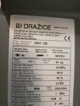 Kombinovaný bojler Dražice OKC 125