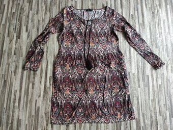 Různé šaty s tříčtvrtečním a douhým rukávem - vel. 36