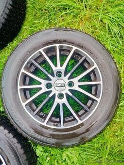 Kola 15" 6x4x108 ET27 (Citroen, Peugeot) + zimní pneumatiky