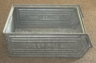 Kovová bedna 50x32x20 pro skladování - 6 ks