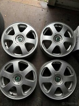 Alu kola R15 5x100 škoda