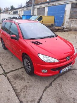 Peugeot 206 SW 1.4i-55kw,rok 2006,klima