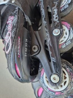 Dětské inline brusle 31 - 34