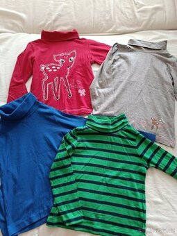 Dětská trička dl.rukáv 98/104 a 110/116