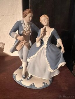 Royal DUX pár rokoko