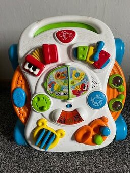 WEINA Interaktivní hrací pult / stoleček/ chodítko 2v1