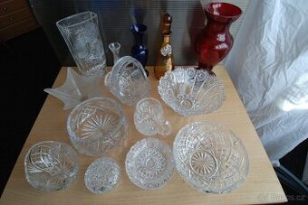 Broušené sklo , křišťál