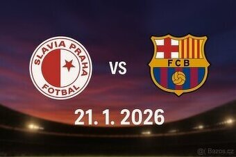 Liga mistrů (Slavia-Barcelona)