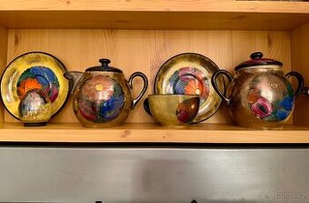 Ručně malovaná souprava – Letovice Czechoslovakia