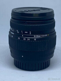 Sigma zoom 18-50mm f3,5-5,6 DC (Pentax)