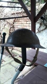 WW2 Britská helma Originál značená 1941 BMB Anglie - 1