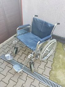 Prodám mechanický invalidní zesílený vozík - 1