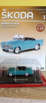 Škoda Felicia 1962 DeAgostini 1:43 Velká historie č.3

