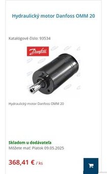 Hydromotor Danfoss white OMM 50