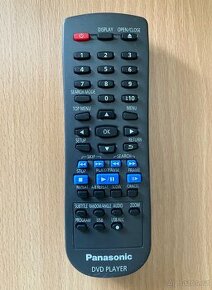 Dálkové ovládání PANASONIC DVD player