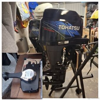 Lodní motor Tohatsu MFS30B (30HP) + nová plynová páka
