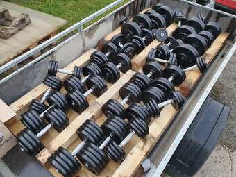 SADA činek jednoruček 5-40kg (celkem 675kg) - 1