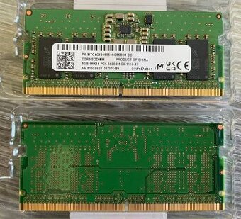 DDR5 5600 MHz SODIMM 2x 8GB (16 GB) Micron