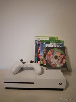 Prodám Xbox One S 1TB + ovladač + hry