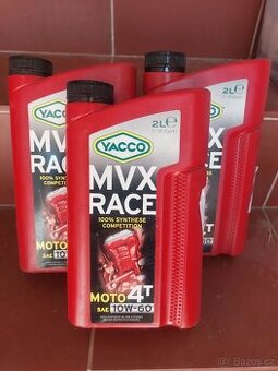Motorový olej YACCO 10W-60 MWX RACE pro motocykly