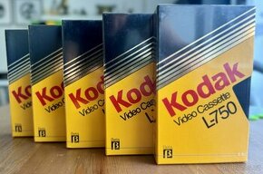 5x Betamax KODAK L-750 NOVÉ