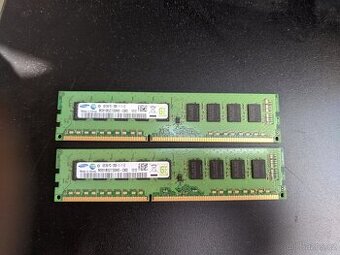 Samsung 2x 4gb pc3 12800E