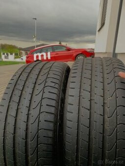 2× letní pneu Pirelli 245/35 R20 (91Y), DOT 1222