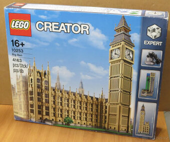 LEGO 10253 Big Ben, kompletní, čisté