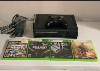 Xbox 360 120GB + hry