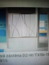 Vanová zástěna - 1