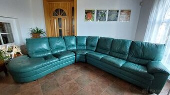Italská kožená souprava